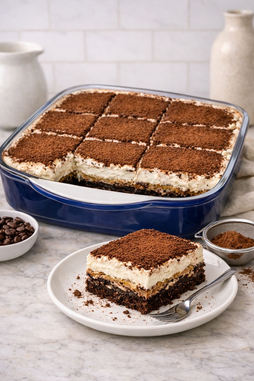 Brownie Tiramisu