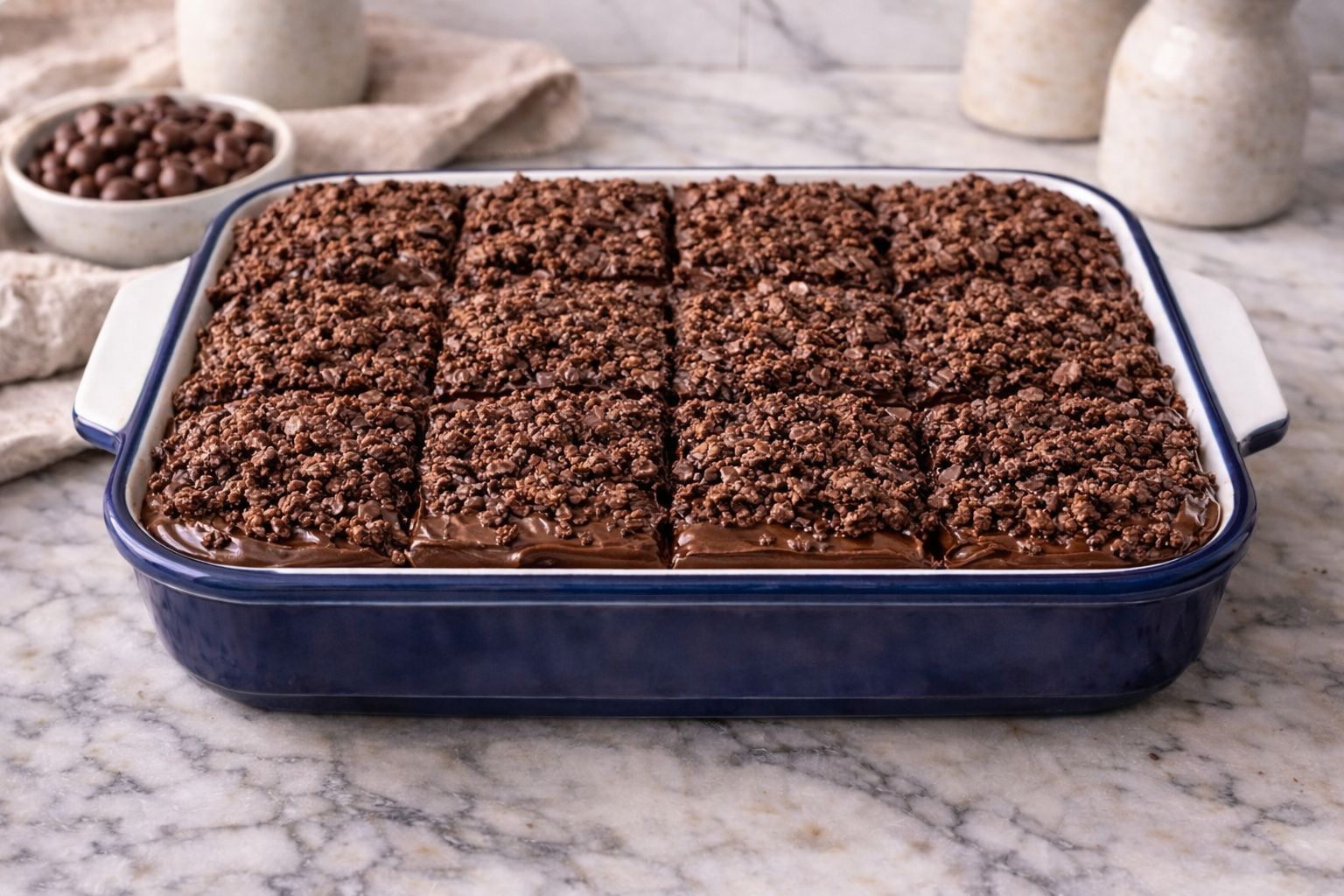 Crunchy Chocolate Cake